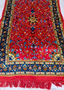 Red Floral Prayer Rug