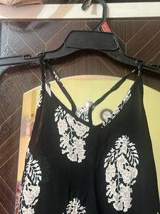 Bohemian Black &amp; White Maxi Dress