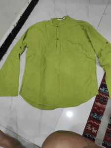 Green Shirt  Kurta