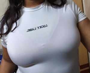 Lucky Lable Fitted Top