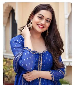 Stunning Blue Ethnic Kurta Set