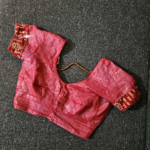 Sparkling Pink Ethnic Only Blouse