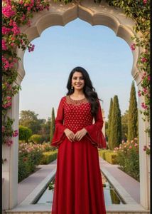 New Meroon Dress