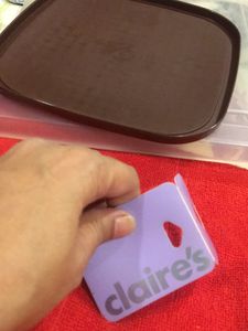 designer party earrings from Claire’s