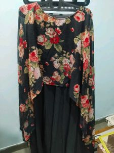 Floral Print Maxi Dress