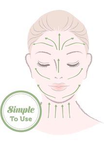 KolorFish Jade Roller,Anti-aging 100% Natural Facial Jade Stone for Face and Eyes Massager-Rejuvenate Skin &amp; Remove Wrinkles (Green)