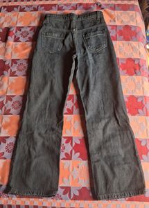 Wide Leg Jean In Black For Women