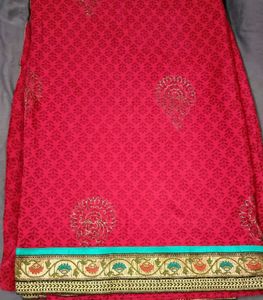 ❤️pretty red Saree. now available in coins
