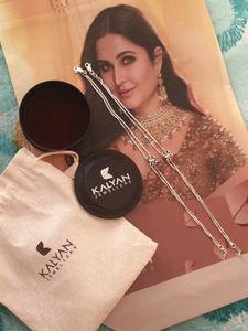 Elegant Silver Anklet from Kalyan Jewellers