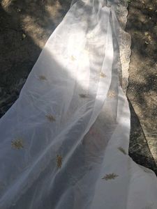 New ivory white dupatta