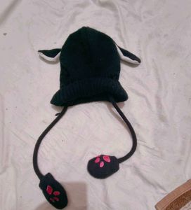 Air Flapping Woolen Cap