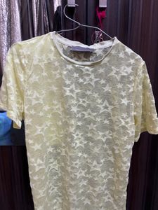 See Through Starry Veromoda Beach Top