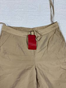 Women's Tan Trousers