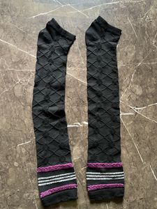 Free size Thigh High Socks with Sparkle