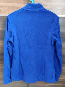 Decathlon Blue Fleece Zip-Up Jacket