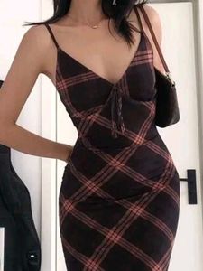Chic Plaid Mini Dress