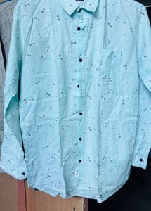 250 each Men's Solid Blue Full Sleeve Shirt