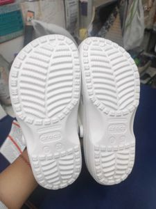 Classic White Crocs Clogs🎀