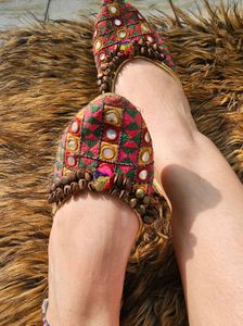Ethnic Embellished Jutti Shoes