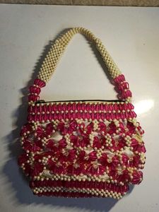 Elegant Beaded Clutch Handbag