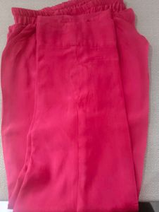 Elegant Pink Embroidered Blouse