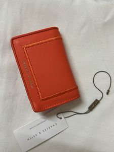 Charles & Keith Orange Wallet