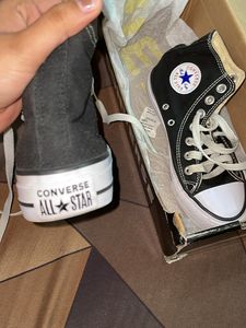 Converse Shoes And Puma T-shirt