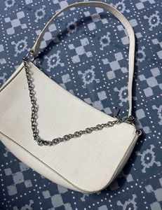 Chic White H&amp;M Handbag