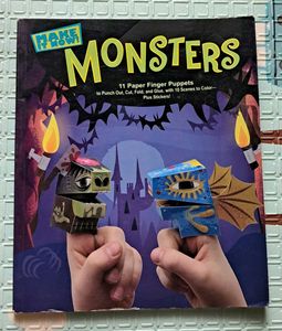 Make It Now! Monsters Finger Puppet Craft Book