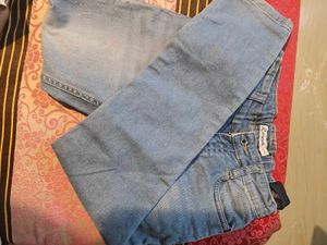 Light Wash Denim Jeans