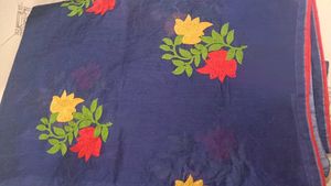 Embroidered Floral Design Saree
