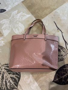 Guess Pink Tote Bag