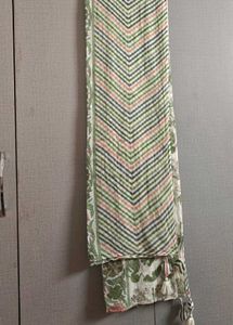 Boho Floral Print Kurta with full length duppata