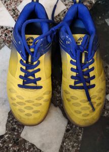 Men's Sport Shoes - Yellow & Blue