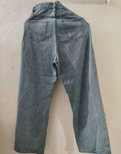 Light Wash Wide Leg Jeans