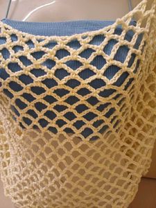 Crocheted messyTop Cover-Up