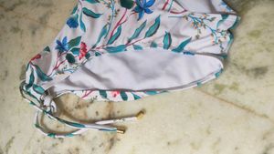 Floral Print Bikini Bottom