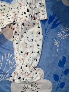 Floral Smocked Off-Shoulder Top
