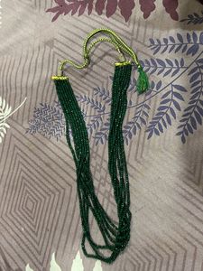 Green Necklace- Party Wear
