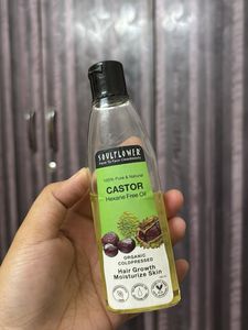 Soulflower Castor Oil - Hair & Skin