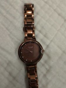 Rose Gold Analog Watch
