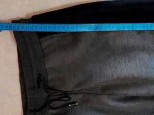 Casual Grey Joggers with Black Stripe for both men