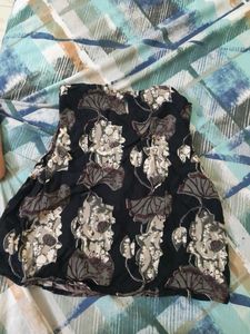 Boho Floral Print Tube Top