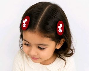Crochet Hair clips