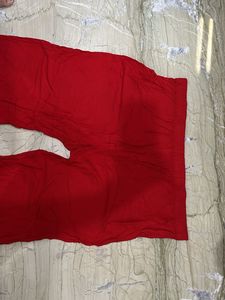 Comfortable Red Palazzos