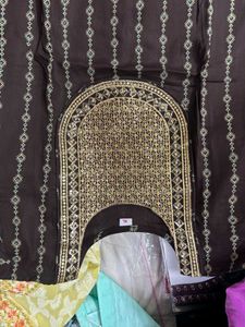 Elegant Black Kurta with Gold Embroidery