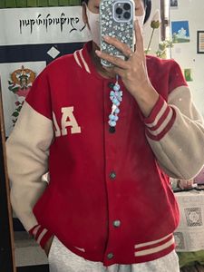 Red Varsity Jacket