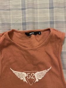 Stylish NDH Graphic Tank Top