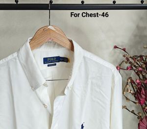 Polo Ralph Lauren White Button-Down Shirt