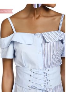 High Low Dress With Corset belt